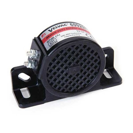 Back up Alarm, 97dB, Black, 3-1/2 In L MPN:699297