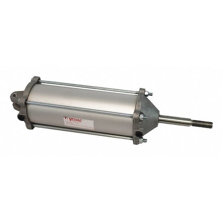 Air Cylinder, 3 1/2 in Bore, 8 17/25 in Stroke, Double Acting, Aluminum . MPN:100137