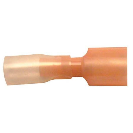 Male Disconnect, Red, 22-18AWG, PK10, Seam: Brazed MPN:37187