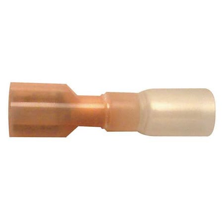 WireDisconnect, Rd, Nylonw/HeatShrink, PK10 MPN:37197