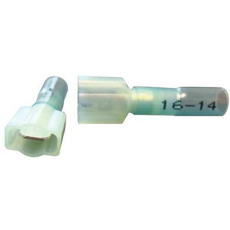 WireDisconnect, Blu, Nylonw/HeatShrnk, PK10 MPN:37387