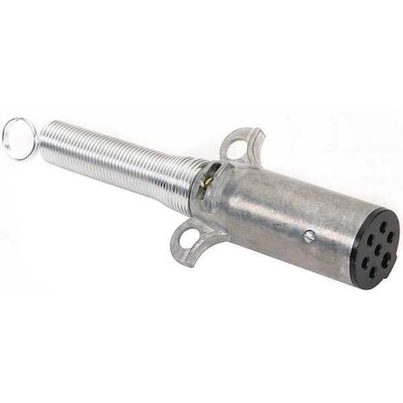 Plug, 7-Way, T-Grip Plug, Nylon, Plastic, Zinc-Die Cast MPN:593057