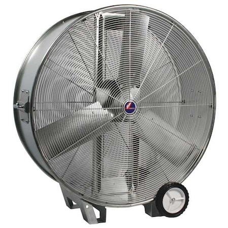 Drum Fan, 42 in Blade Dia, Non-Oscillating MPN:VMAC-42-DD-WK