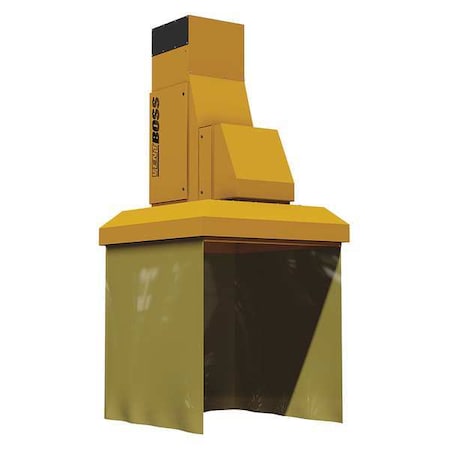 Overhead Filtration Unit, Manual, 1500 CFM MPN:S350