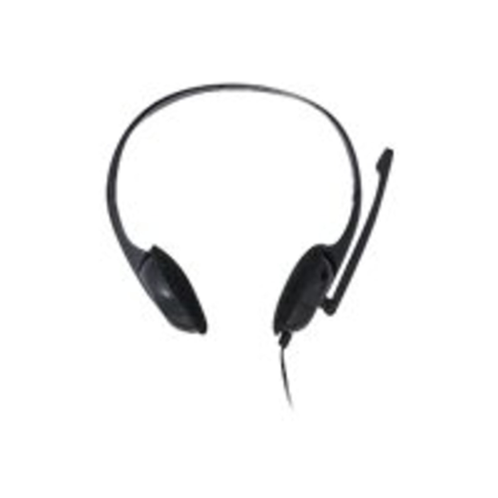 Verbatim Stereo Headset with Microphone - Stereo - Mini-phone (3.5mm) - Wired - 32 Ohm - 20 Hz to 20 kHz - 70721 MPN:70721