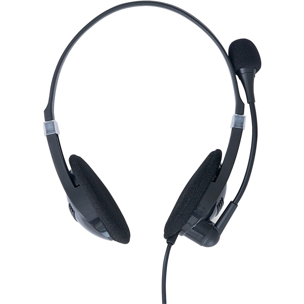Verbatim Stereo Headset with Microphone and In-Line Remote - Stereo - USB Type A - Wired - 32 Ohm - 20 Hz to 20 kHz - 70723 MPN:70723