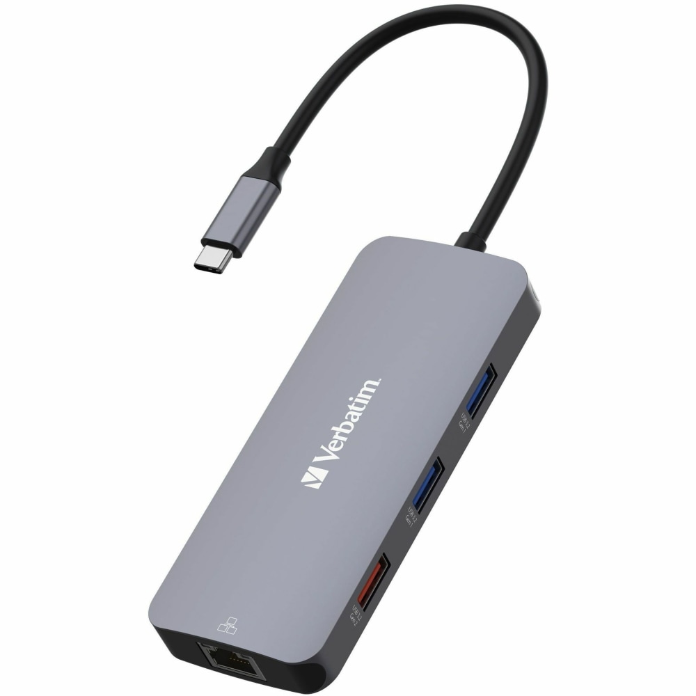 Verbatim USB-C Pro Multiport Hub CMH 09 - 9 Ports - - 32152 MPN:32152