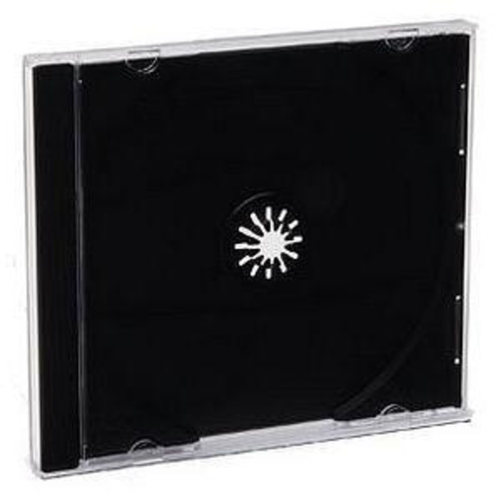 Verbatim 94867 CD and DVD Standard Jewel Cases 200 PK MPN:94867