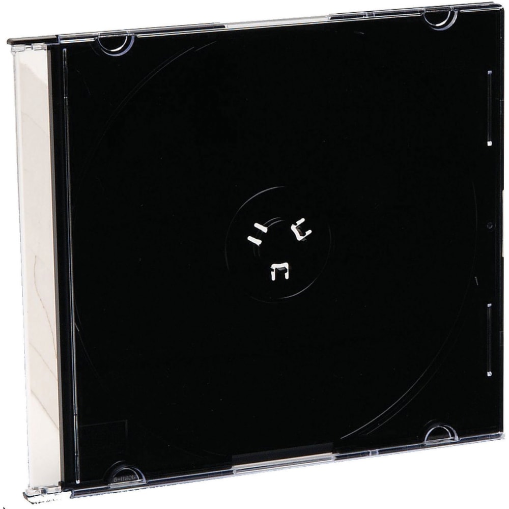 Verbatim CD & DVD Slim Jewel Cases, Black, Pack Of 200 MPN:94868