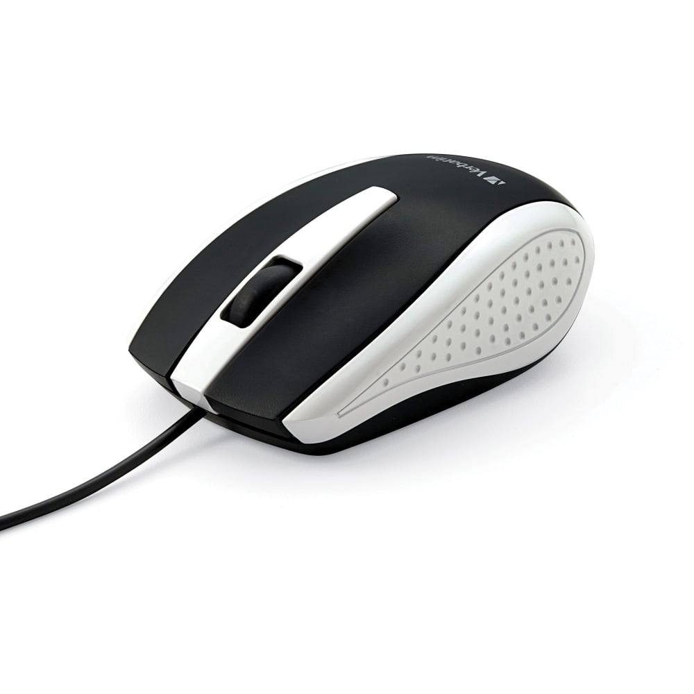 Verbatim Notebook Optical Mouse For USB Type A, White MPN:99740