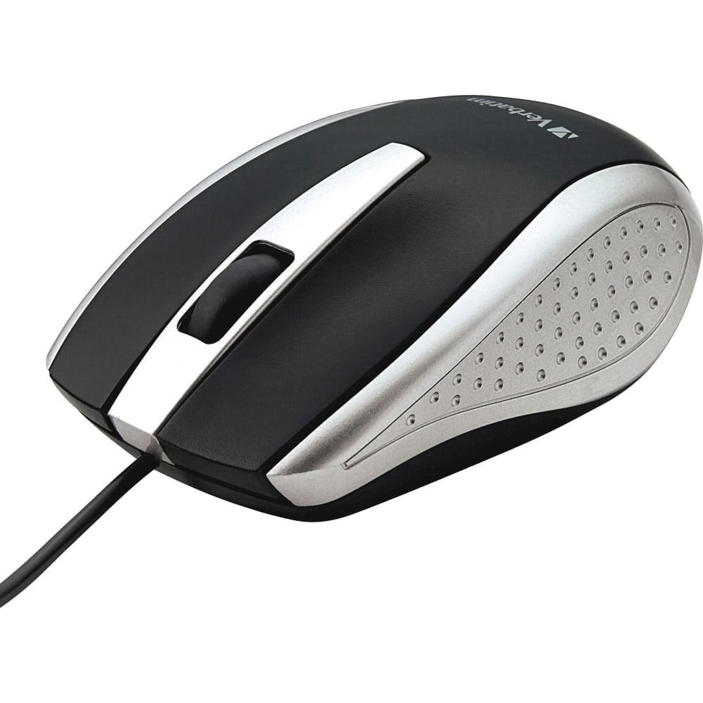 Verbatim Notebook Optical Mouse For USB Type A, Silver MPN:99741