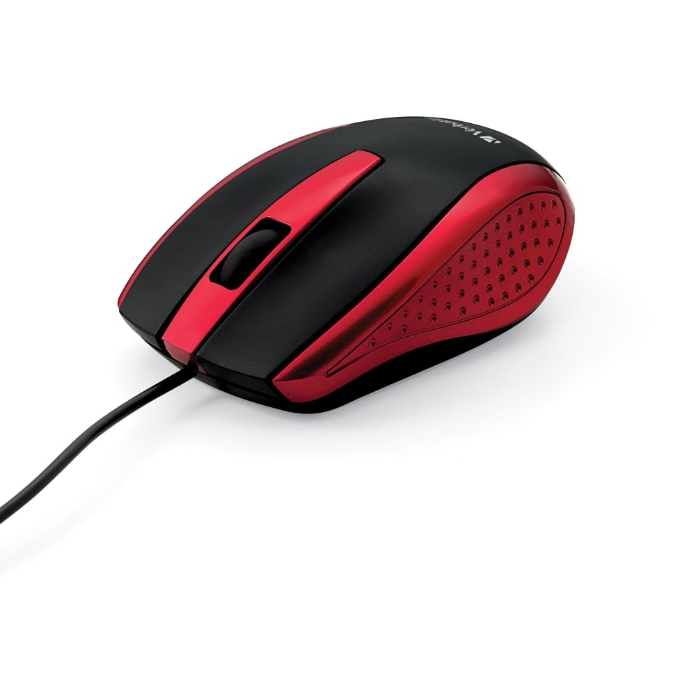 Verbatim Notebook Optical Mouse For USB Type A, Red MPN:99742