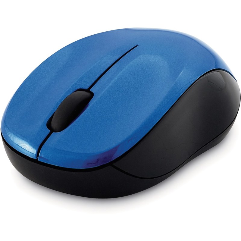 Verbatim Silent Wireless Blue LED Mouse For USB Type A, Blue MPN:99770