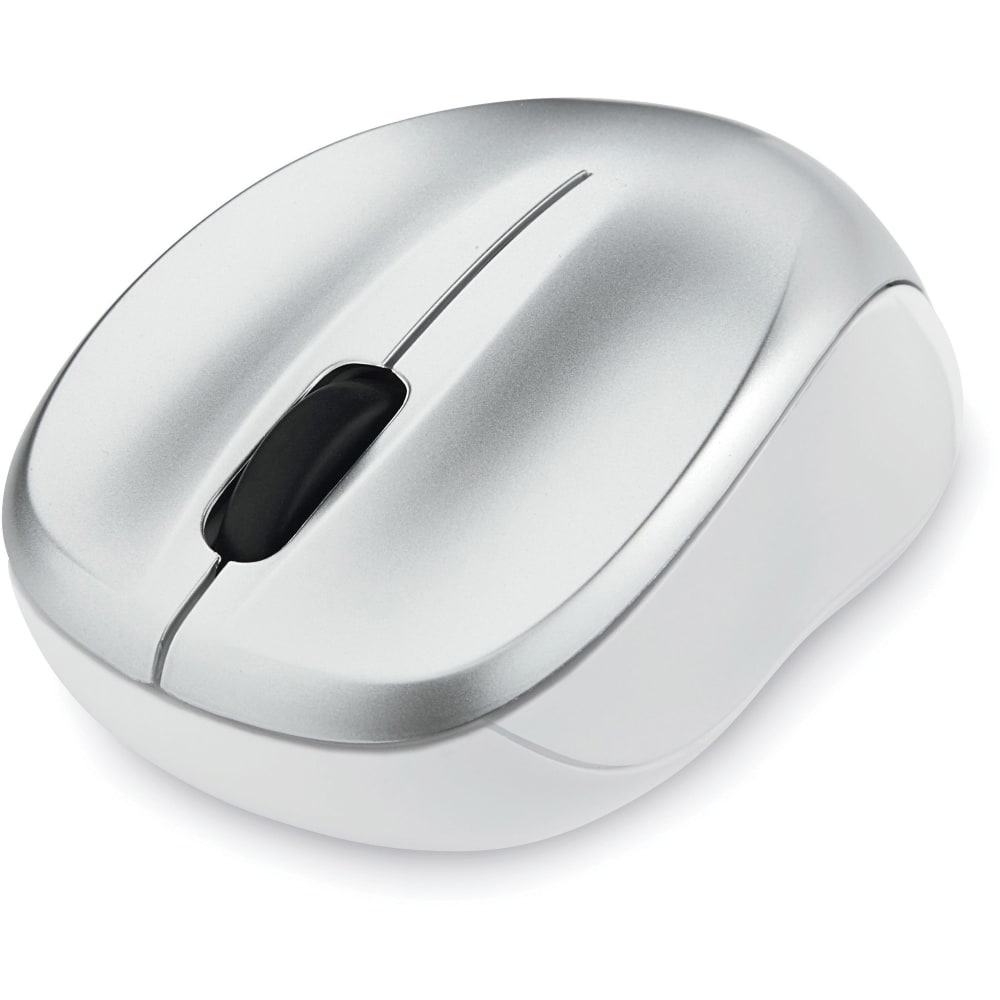 Verbatim Silent Wireless Blue LED Mouse For USB Type A, Silver MPN:99777