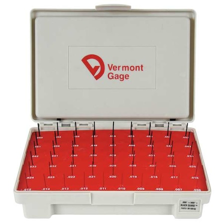 Black Ox-Coated Pin Gauge Set, Dim Type MPN:901100100