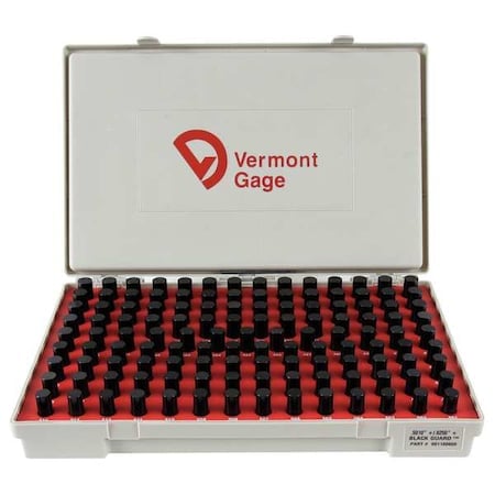Black Ox-Coated Pin Gauge Set, Dim Type MPN:901100600
