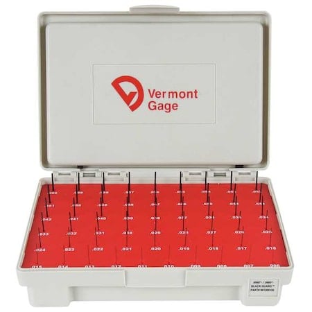 Black Ox-Coated Pin Gauge Set, Dim Type MPN:901200100