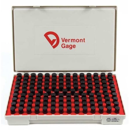 Black Ox-Coated Pin Gauge Set, Dim Type MPN:901200700