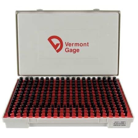 Pin Gauge Set, Tool Steel, 250 pcs. MPN:901300500