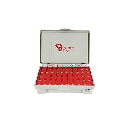Pin Gauge Set, Tool Steel, 50 pcs. MPN:901400200