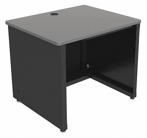 Enclosed Desk CD Series 36 W Gray Top MPN:VT1093624-01-03