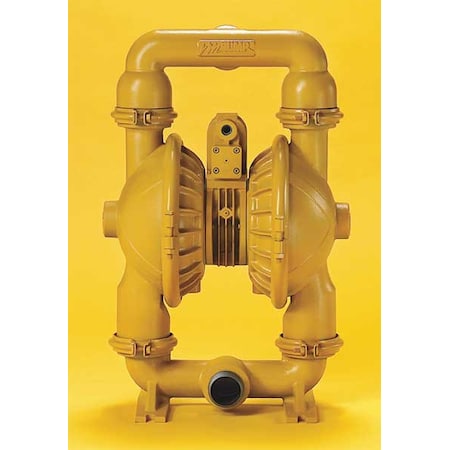Double Diaphragm Pump, Aluminum, Air Operated, Buna-N, 155 gpm GPM 180 Degrees F MPN:E2AA2R220C-ATEX