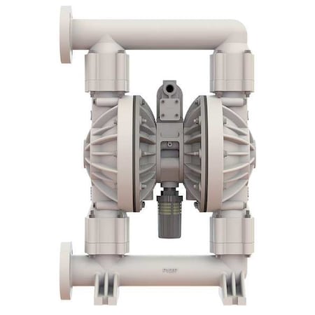 E2 Air-Operated Double Diaphragm Pump, PP/PTFE, 177 GPM, 220°F MPN:E2PA5F5T9C