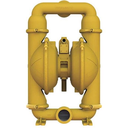 Air Operated Double Diaphragm Pump, Stainless steel, Air Operated, PTFE, 185 gpm GPM 220 Degrees F MPN:E2SJ5F5S0C-FP-ATEX