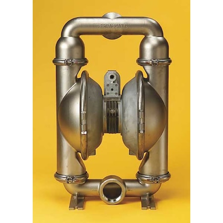 Double Diaphragm Pump, Stainless steel, Air Operated, Santoprene MPN:E3SA6X660C-ATEX