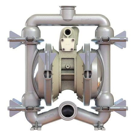 Double Diaphragm Pump, Stainless steel, Air Operated, PTFE, 71 GPM MPN:E4SJ5F5S0-FP