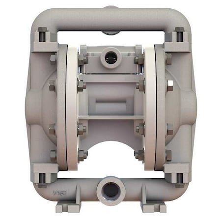 Double Diaphragm Pump, Stainless steel, Air Operated, PTFE, 12 GPM MPN:E5SP5T559C