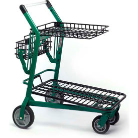 VersaCart Garden Center Shopping Cart Dark Green 101-770 DGN