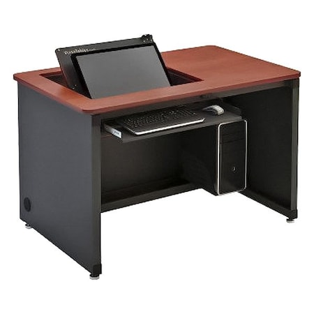 Computer Desk, 24 in D X 29 in H, 36 in W X MPN:RSD3624-BC