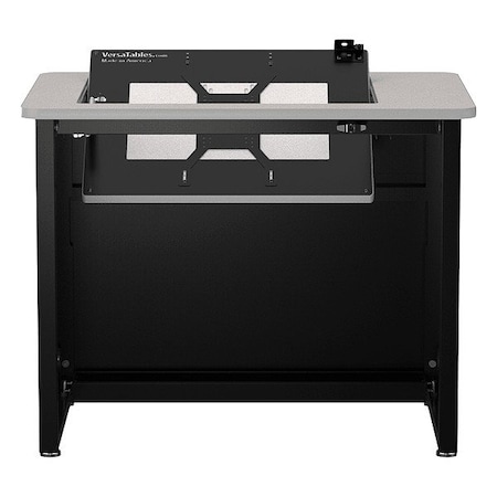 Computer Desk, 24 in D X 29 in H, 36 in W X MPN:RSD3624-BG