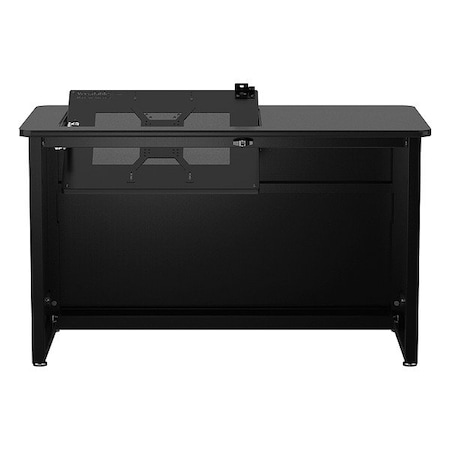Computer Desk, 24 in D X 29 in H, 48 in W X MPN:RSD4824-BB
