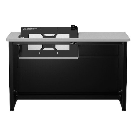Computer Desk, 24 in D X 29 in H, 48 in W X MPN:RSD4824-BG