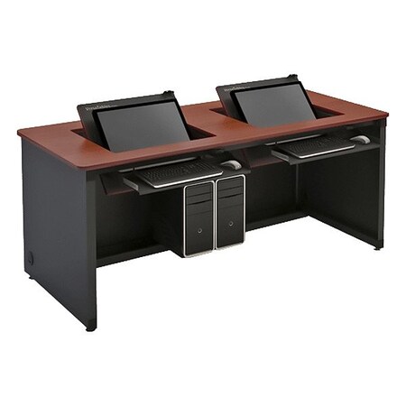 Computer Desk, 24 in D X 29 in H, 60 in W X MPN:RSD6024-BC