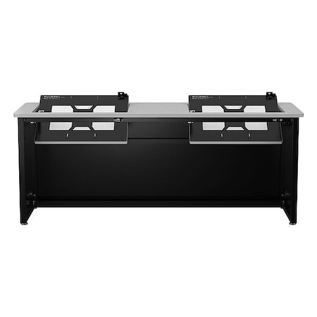 Computer Desk, 24 in D X 29 in H, 72 in W X MPN:RSD7224-BG
