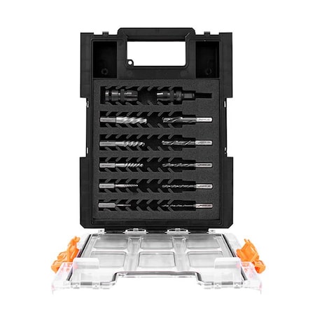 HMT HD Impact Drill & Stud Extractor Set 12pc M5-M26 MPN:2040EX-SET2