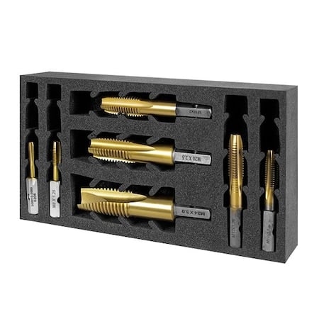 HMT ImpactaTap 7Pc InsertFoam Set: M6, M8, M10, M12, M16, M20, M24 MPN:308010-SET3