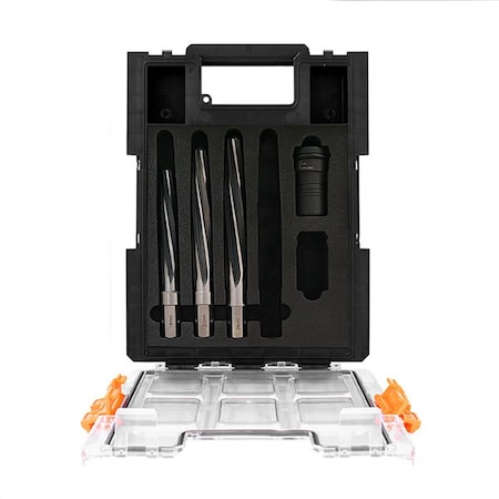 HMT MAX Heavy Duty Impact Reamer 4 Piece Set, 11/16, 13/16, 15/16 + 3/4'' Adapter MPN:501051-SET1