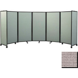 Portable Mobile Room Divider 6'x8'6