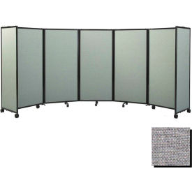 Portable Mobile Room Divider 6'x19'6