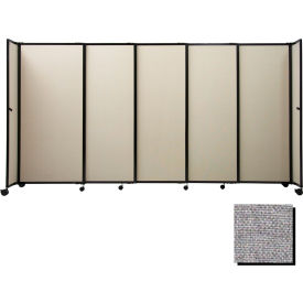Portable Sliding Panel Room Divider 6'10