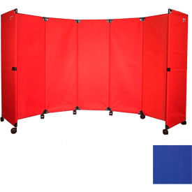 Portable Mobile Room Divider 6'x10