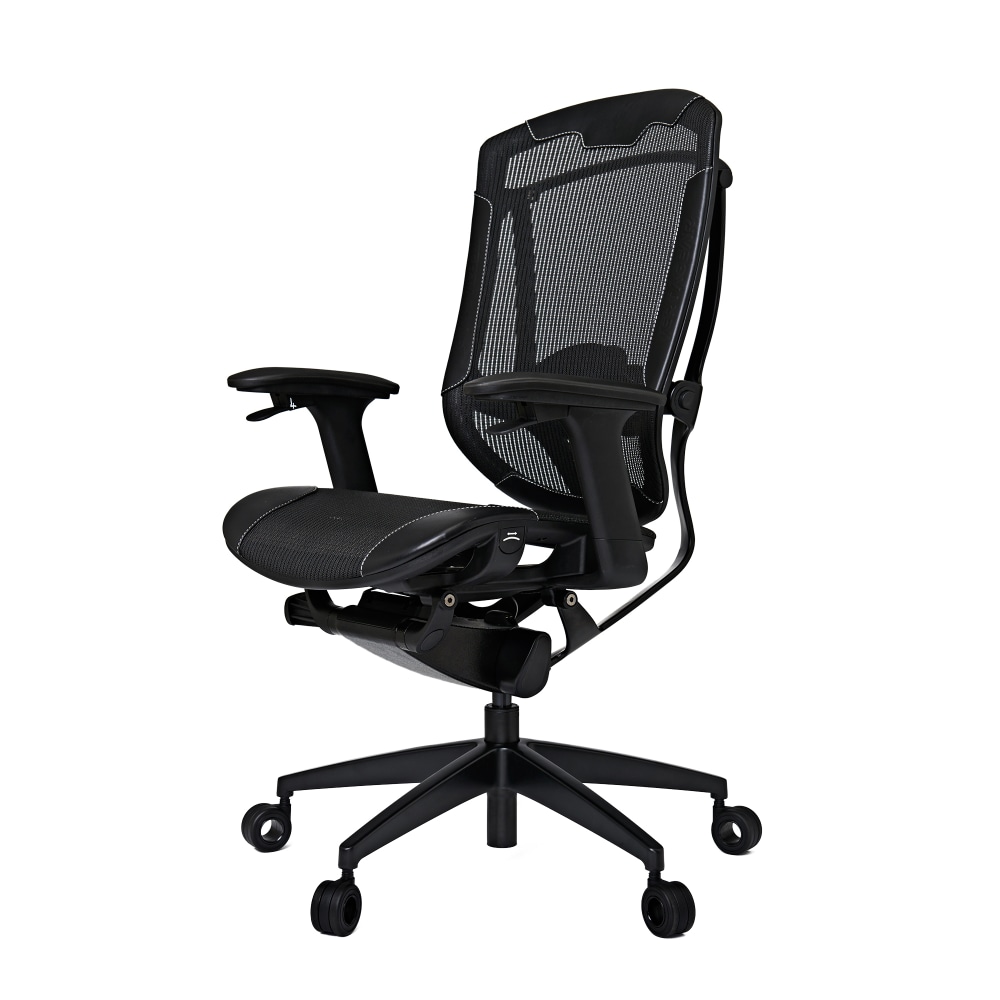 Vertagear Triigger 350 Bonded Leather Ergonomic Gaming Chair, Black MPN:VG-TL350_BK