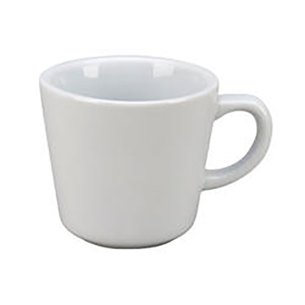 Hoffman Vertex China Ceramic Argyle Collection Coffee Mugs, 7 Oz, Bright White, Case Of 36 Mugs MPN:ARG-1/6