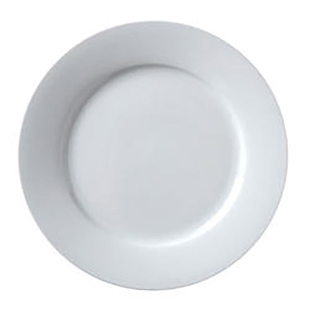 Hoffman Vertex China Ceramic Argyle Collection Rolled Edge Plates, 6-1/2in, Bright White, Case Of 36 Plates MPN:ARG-6/6