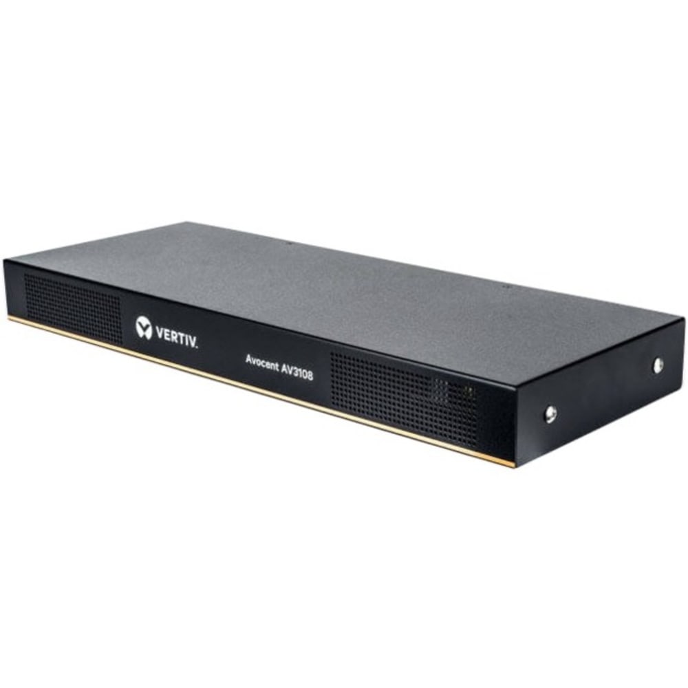 Vertiv Avocent AV3000 KVM Over IP Switch ___REALPIPE___ 8 port KVM ___REALPIPE___ VGA Cable (AV3108-400) - 8 Computer(s) - 1 Local User(s) - AV3108400 MPN:AV3108-400