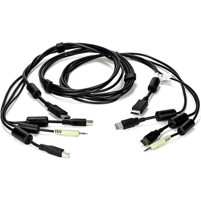 Vertiv Avocent USB Keyboard and Mouse, DisplayPort and Audio Cable, 6 ft. - CBL0104 MPN:CBL0104